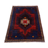 Tribal Baloch Rug 2' 9 x 4' 3 (ft) - No. R22850