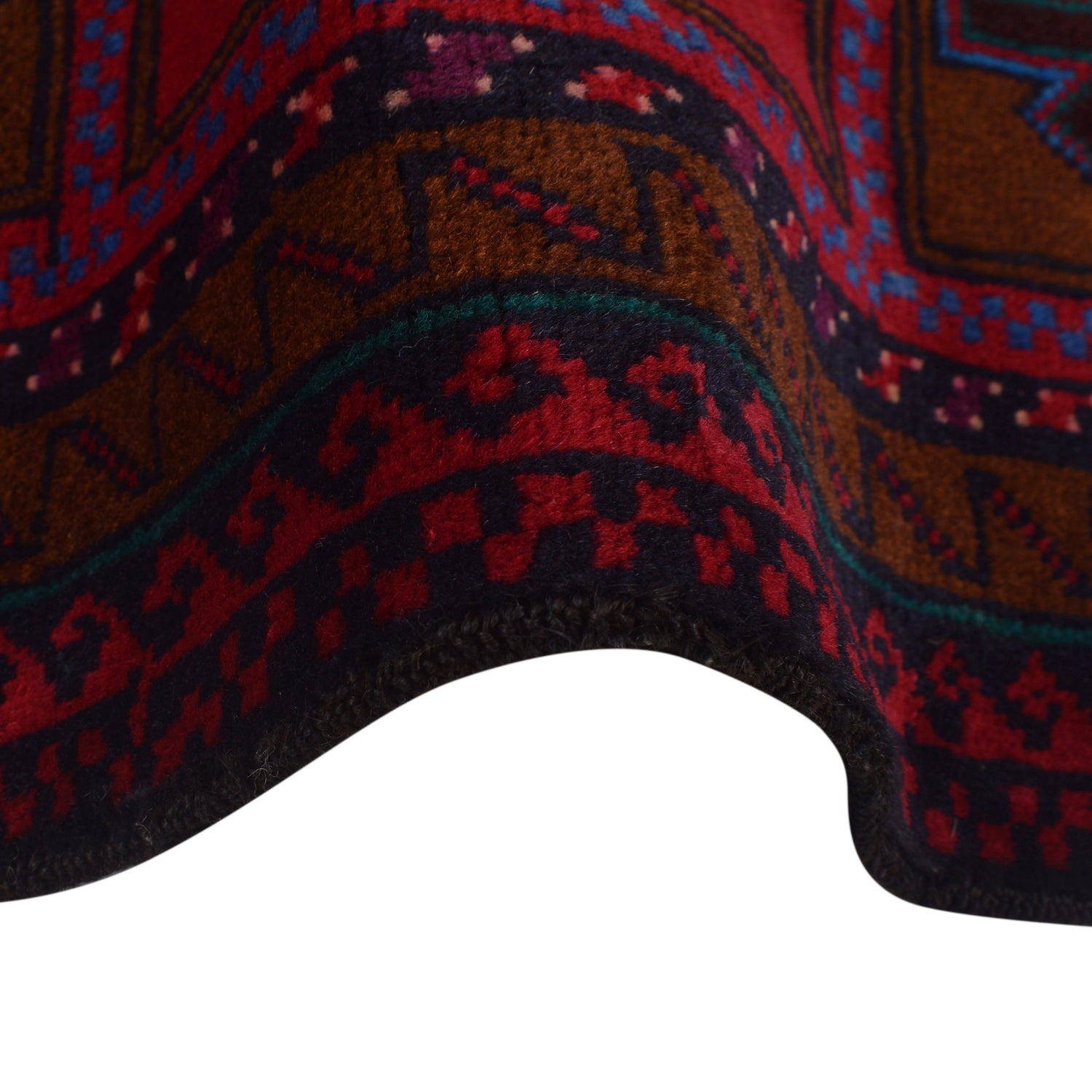 Hand Knotted Baluchi Rug 2' 9 x 4' 7 (ft) - R22876