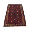 Red Color Baluchi Rug 3' 0 x 4' 6 (ft) - No. R22937