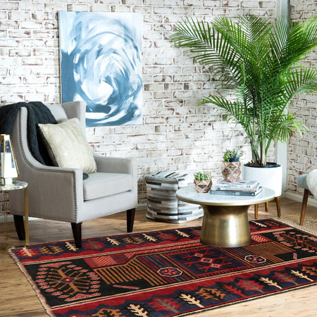 Tribal Baloch Rug 2' 8 x 4' 6 (ft) - No. R22950