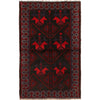 Multi-Color Baluchi Rug 2' 8 x 4' 5 (ft) - No. R22953