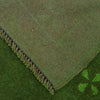 Green Overdyed Rug 2' 6 x 4' 3 (ft) - No. R22969