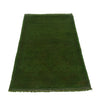 Green Overdyed Rug 2' 8 x 4' 4 (ft) - No. R22970