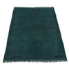 Sea Green Overdyed Rug 3' 0 x 4' 2 (ft) - No. R22973