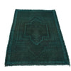 Sea Green Overdyed Rug 2' 7 x 4' 1 (ft) - No. R22975