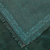 Sea Green Overdyed Rug 2' 7 x 4' 1 (ft) - No. R22975