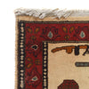 Handmade War Rug 2' 7 x 3' 9 (ft) - No. R23623