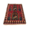 Hand Knotted Baluchi Rug 2' 9 x 4' 6 (ft) - R23626