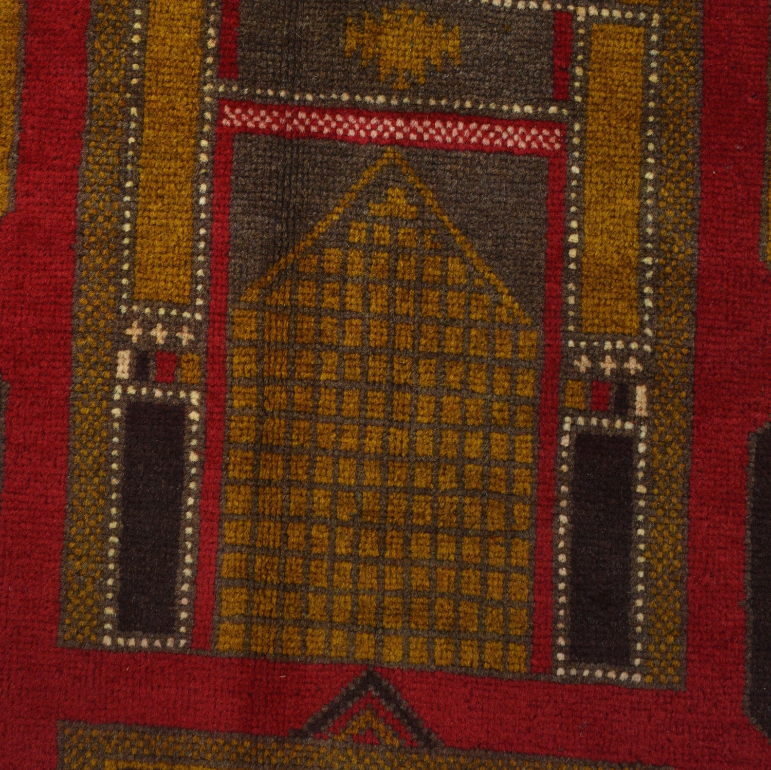 Handmade Balochi Rug 3' 0 x 4' 2 (ft) - No. R23673