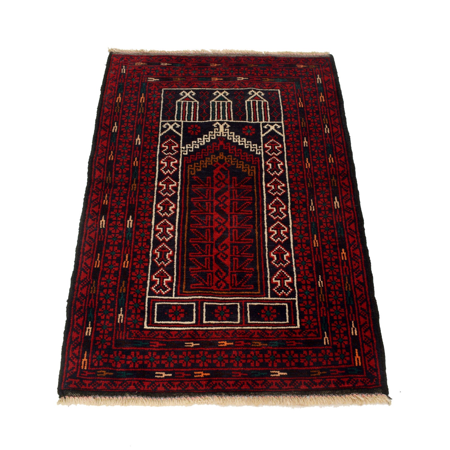 Handmade Jaye Namaz 2' 4 x 3' 6 (ft) - No. R23704