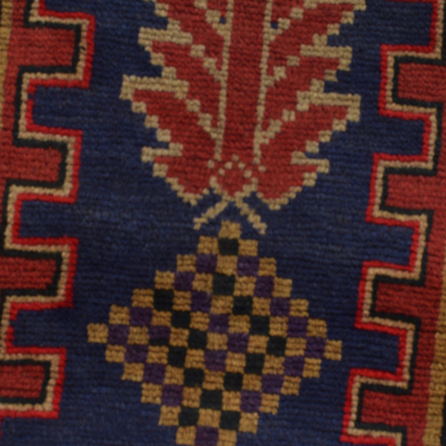 Blue Color Baluchi Rug 3' 1 x 4' 9 (ft) - No. R23727