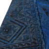 Blue Overdyed Rug 2' 8 x 4' 5 (ft) - No. R23733