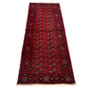 Hand Knotted Bokhara Wool Runner Rug 2' 6 x 6' 4 (ft) - No. R23734