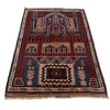 Small Prayer Rug 3' 3" x 4' 9" (ft) - No. R23744