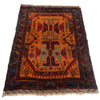 Hand Knotted Baluchi Rug 2' 6 x 5' 1 (ft) - R23753