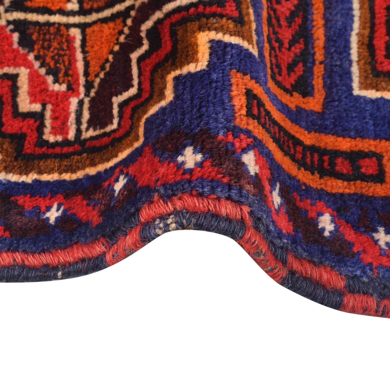 Traditional Baloch Rug 4' 3 x 6' 5 (ft) - No. R23765