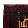 Handmade Balochi Rug 3' 2 x 4' 3 (ft) - No. R24196