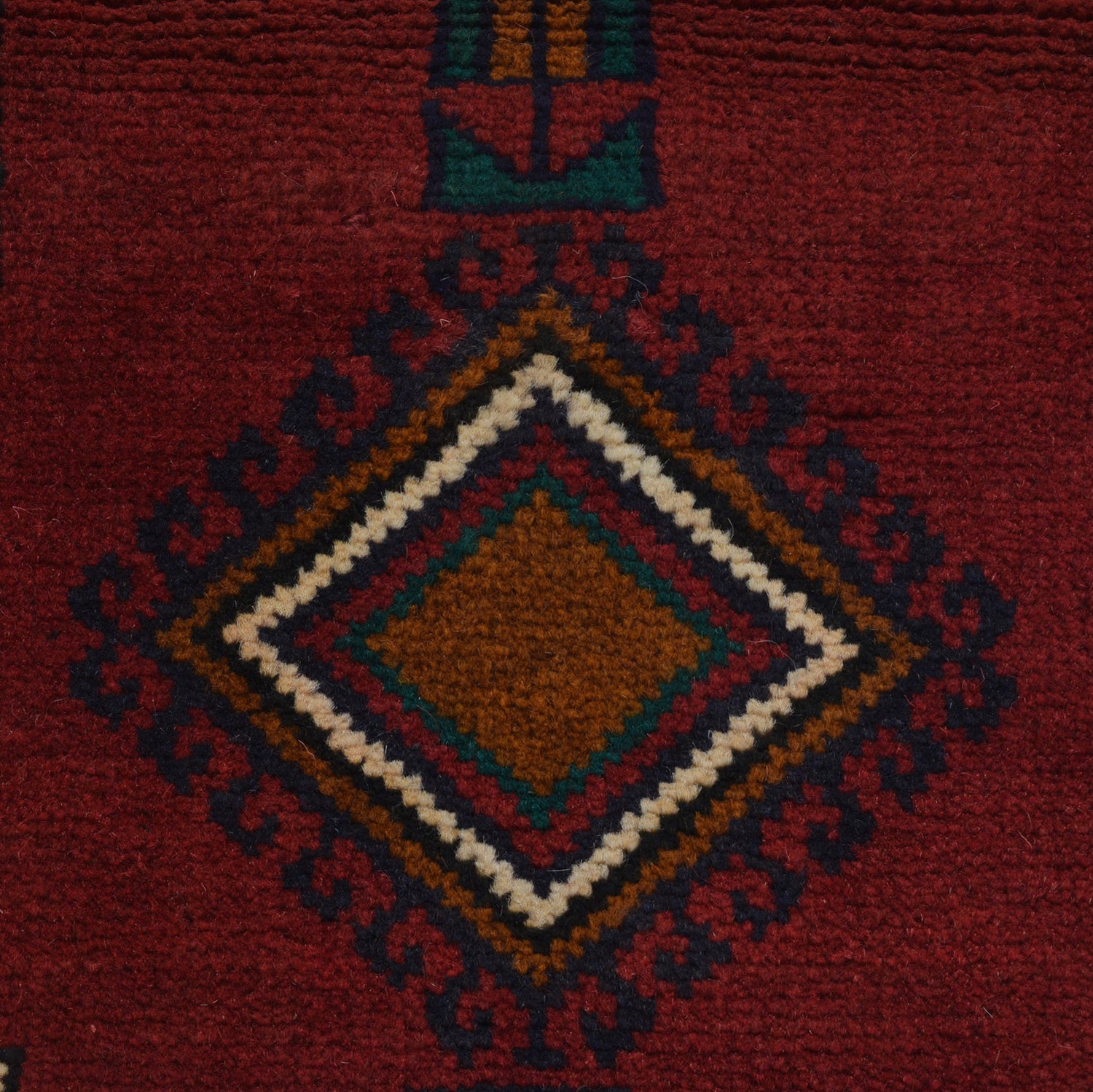 Handmade Balochi Rug 3' 2 x 4' 3 (ft) - No. R24196