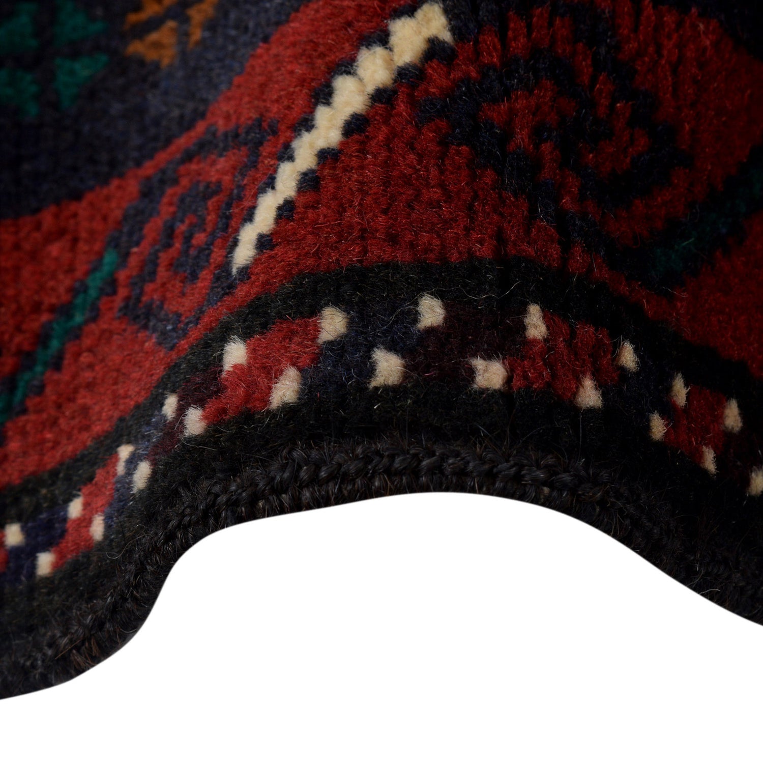 Handmade Balochi Rug 3' 2 x 4' 3 (ft) - No. R24196