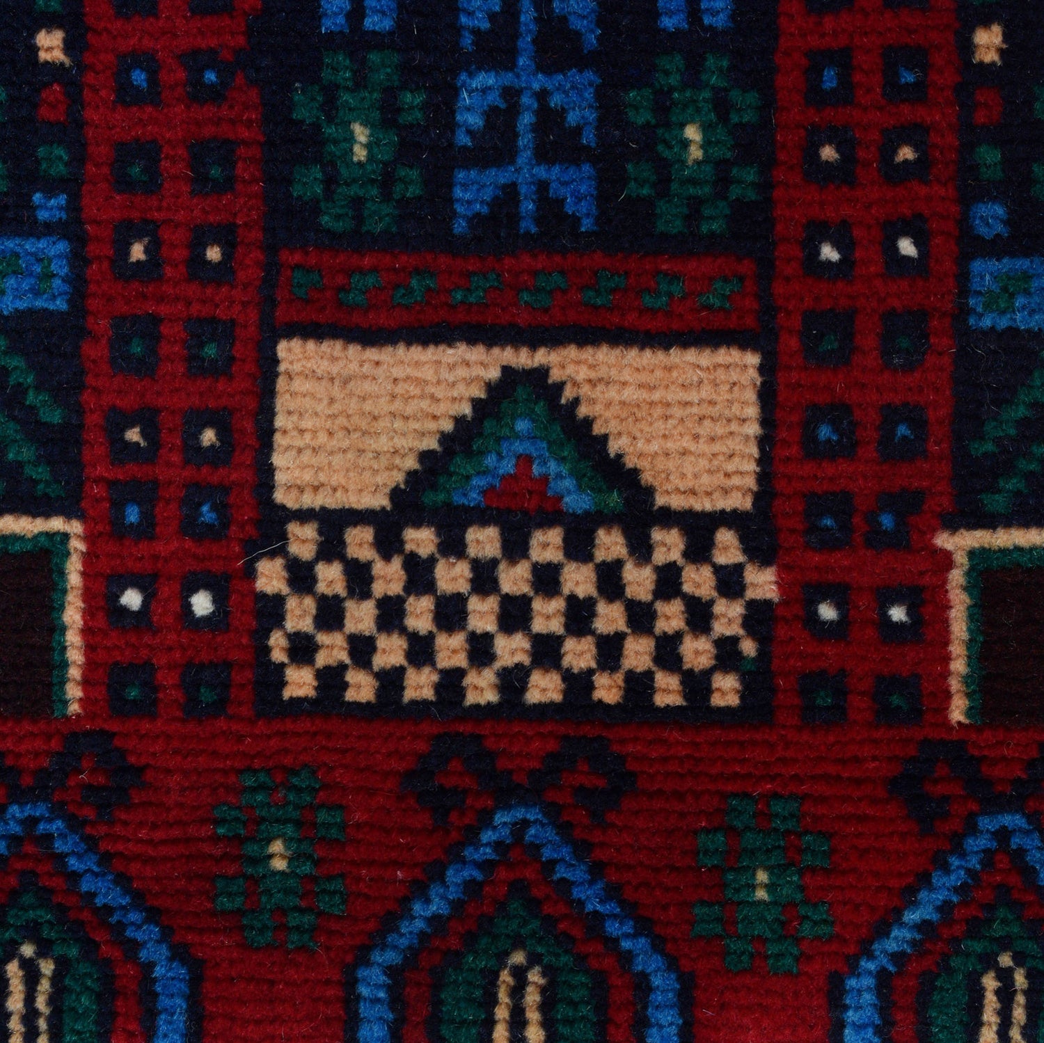 Handmade Balochi Rug 2' 8 x 4' 3 (ft) - No. R24197