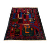 Hand Knotted Baluchi Rug 3' 3 x 4' 7 (ft) - R24198