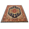 Hand Knotted Persian Design Heriz Rug 4' 8 x 6' 3 (ft) - No. R24290