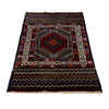 Hand Knotted Baluchi Rug 3' 1 x 4' 9 (ft) - R24361