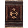 Hand Knotted Baluchi Rug 3' 2 x 4' 6 (ft) - R24363