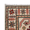 Ivory Color Kazak Runner 2' 6 x 9' 8 (ft) - No. R24370