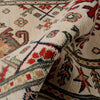 Ivory Color Kazak Runner 2' 6 x 9' 8 (ft) - No. R24370