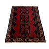 Hand Knotted Baluchi Rug 2' 8 x 4' 7 (ft) - R24416