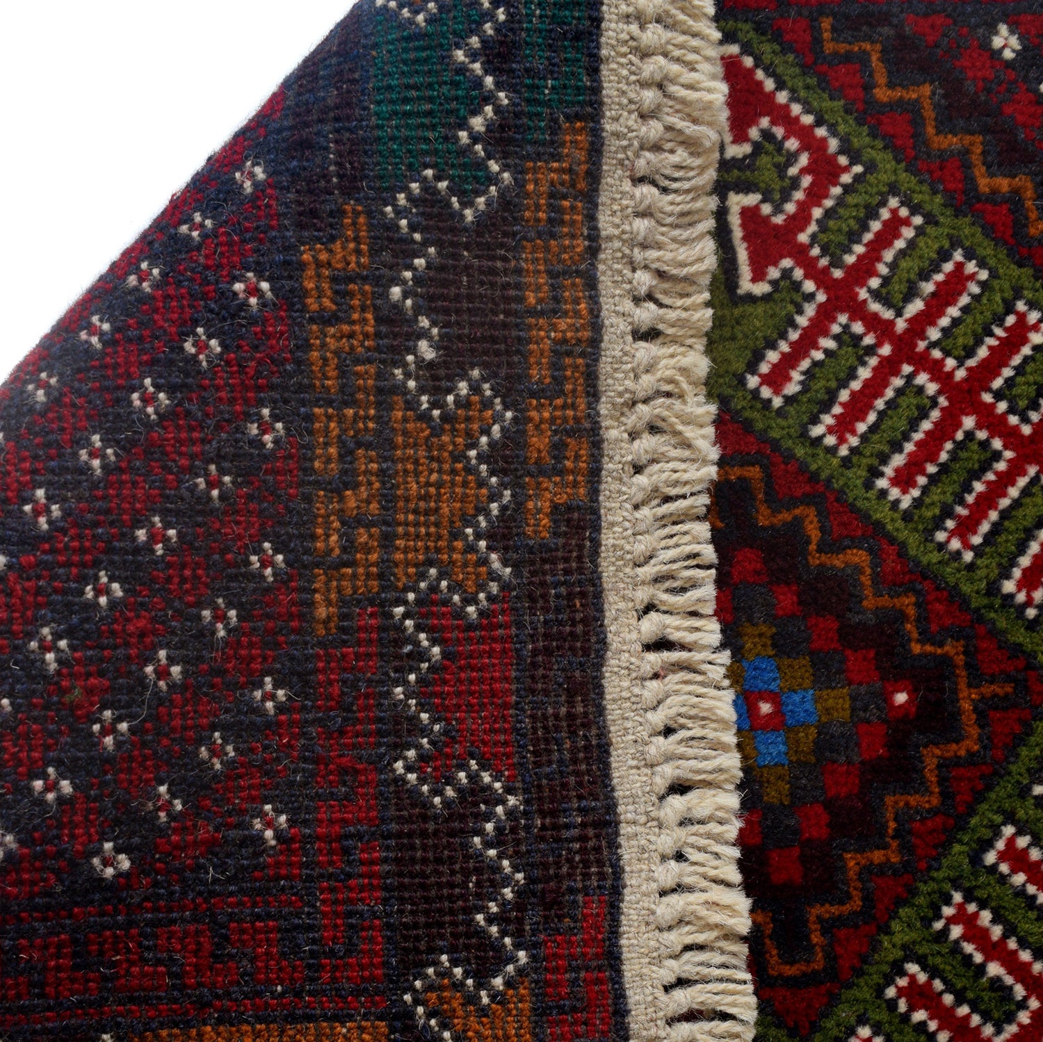 Handmade Balochi Rug 2' 8 x 4' 3 (ft) - No. R24418