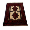 Baluch Small Size Rug 2' 7 x 4' 1 (ft) - No. R24422