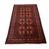 Traditional Baloch Rug 3' 6 x 6' 5 (ft) - No. R24774