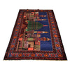 Handmade Picture Carpet 3' 11" x 6' 6" (ft)- No. G24721