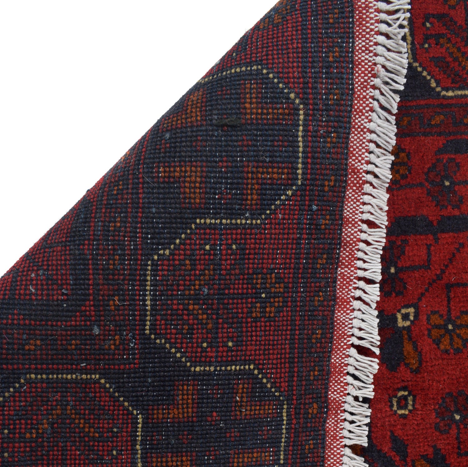 Red Color Khal Mohammadi Runner 2' 7 x 9' 9 (ft) - No. R24783