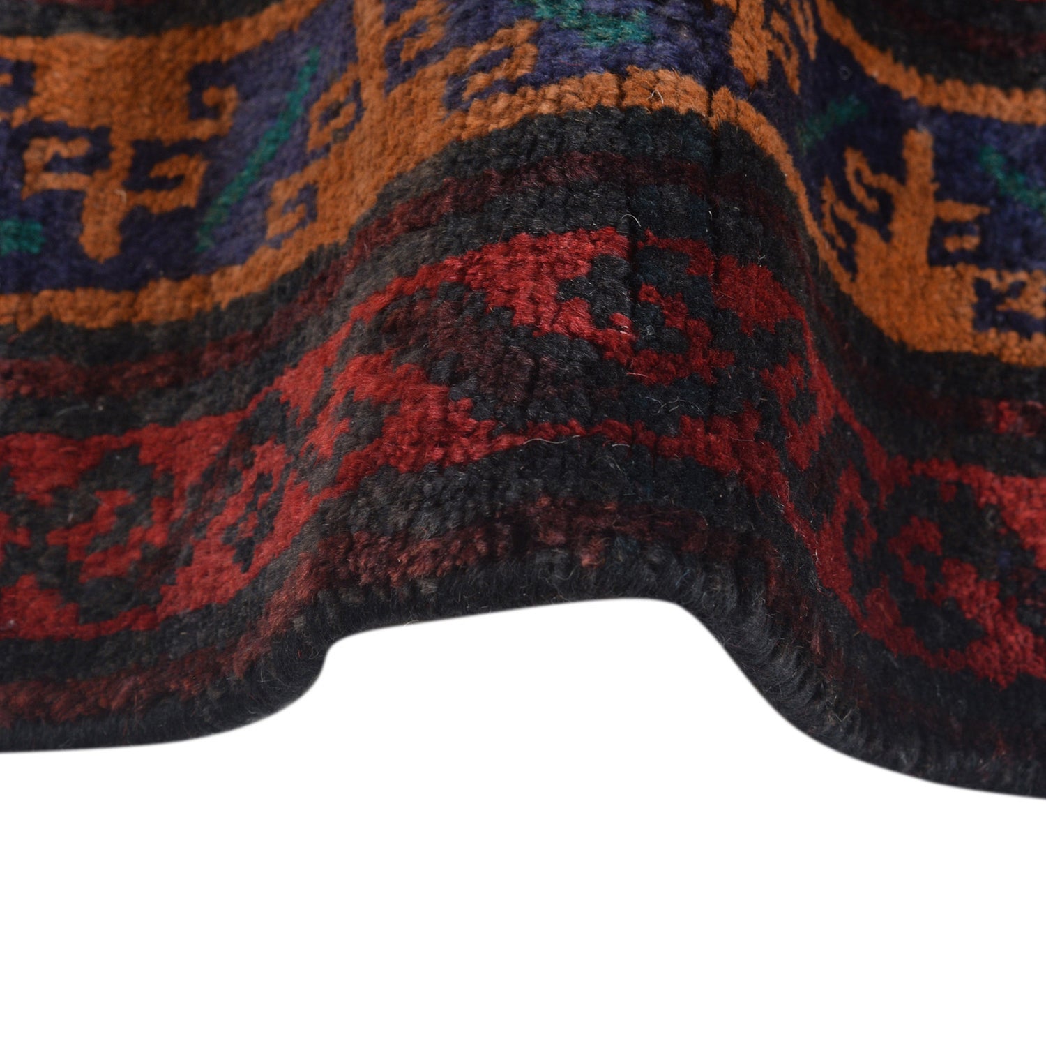 Hand Knotted Baluchi Rug 3' 6 x 6' 3 (ft) - No. R24785