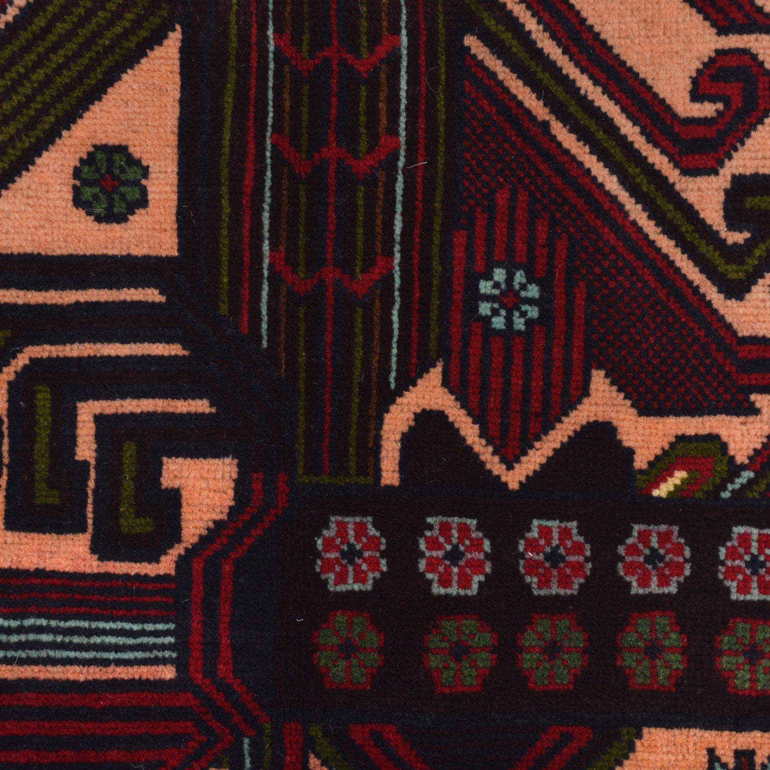 Baluch Small Size Rug 3' 0 x 4' 5 (ft) - R24791