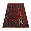 Handmade Pictorial Carpet 2' 9" x 5' 2" (ft)- No. R24921