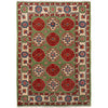 Green Color Kazak Rug 2' 7 x 3' 9 (ft) - No. R25280