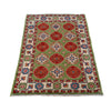 Green Color Kazak Rug 2' 7 x 3' 9 (ft) - No. R25280