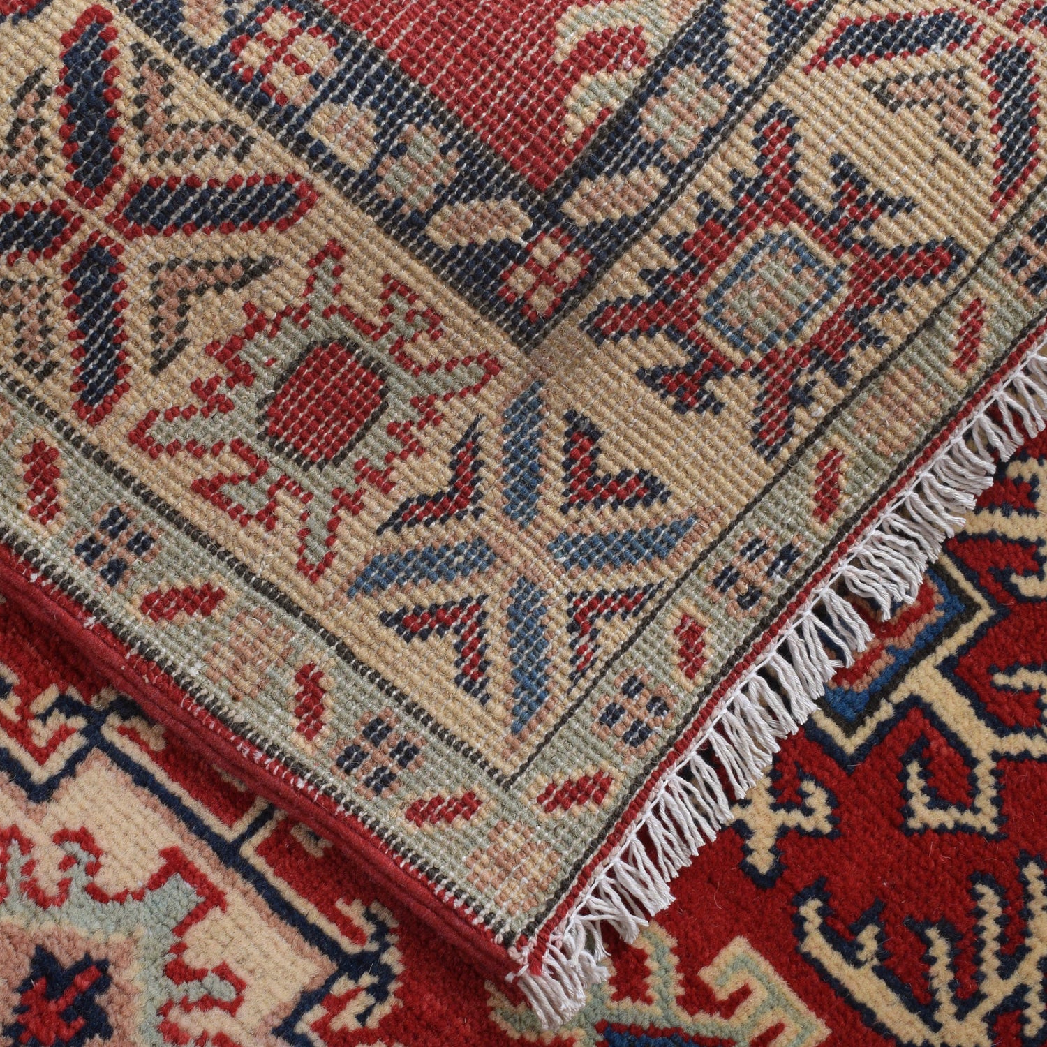 Red Color Kazak Rug 2' 7 x 4' 0 (ft) - No. R25295