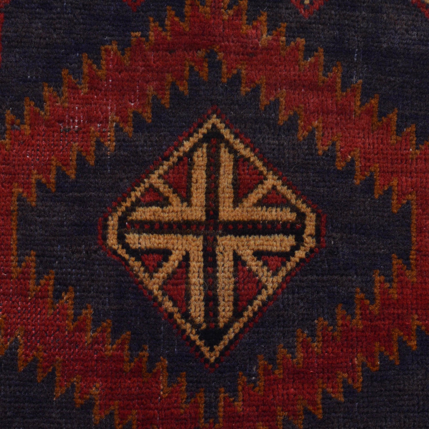 Baluch Small Size Rug 3' 0 x 4' 8 (ft) - No. R25313