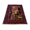 Handmade Pictorial Carpet 4' 3" x 6' 6" (ft)- No. R25331