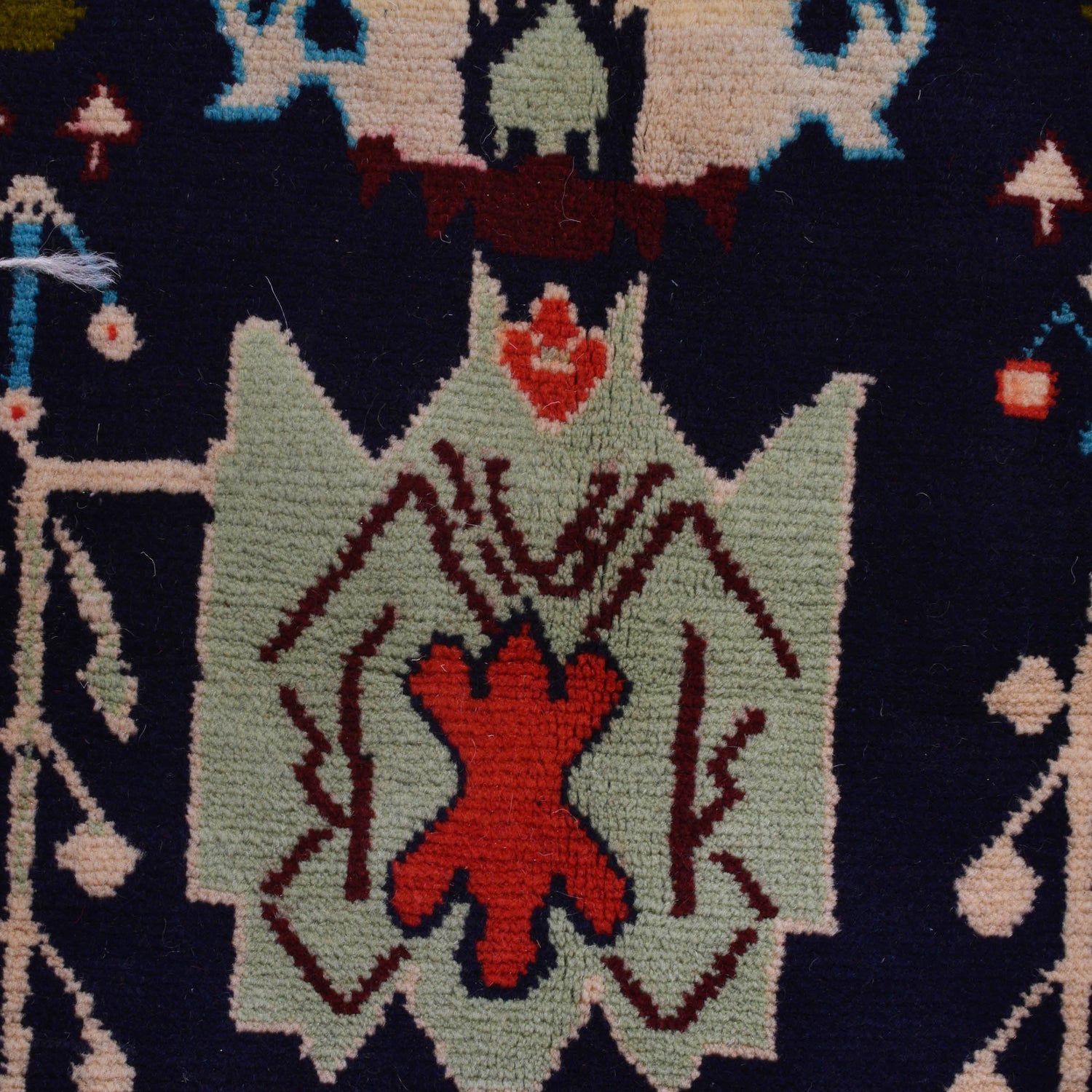 Multi Color Baluchi Rug 5' 4 x 7' 6 (ft) - No. R25332