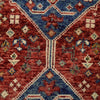 Persian Shirazi Design Rug 4' 0 x 5' 7 (ft) - No. R25334