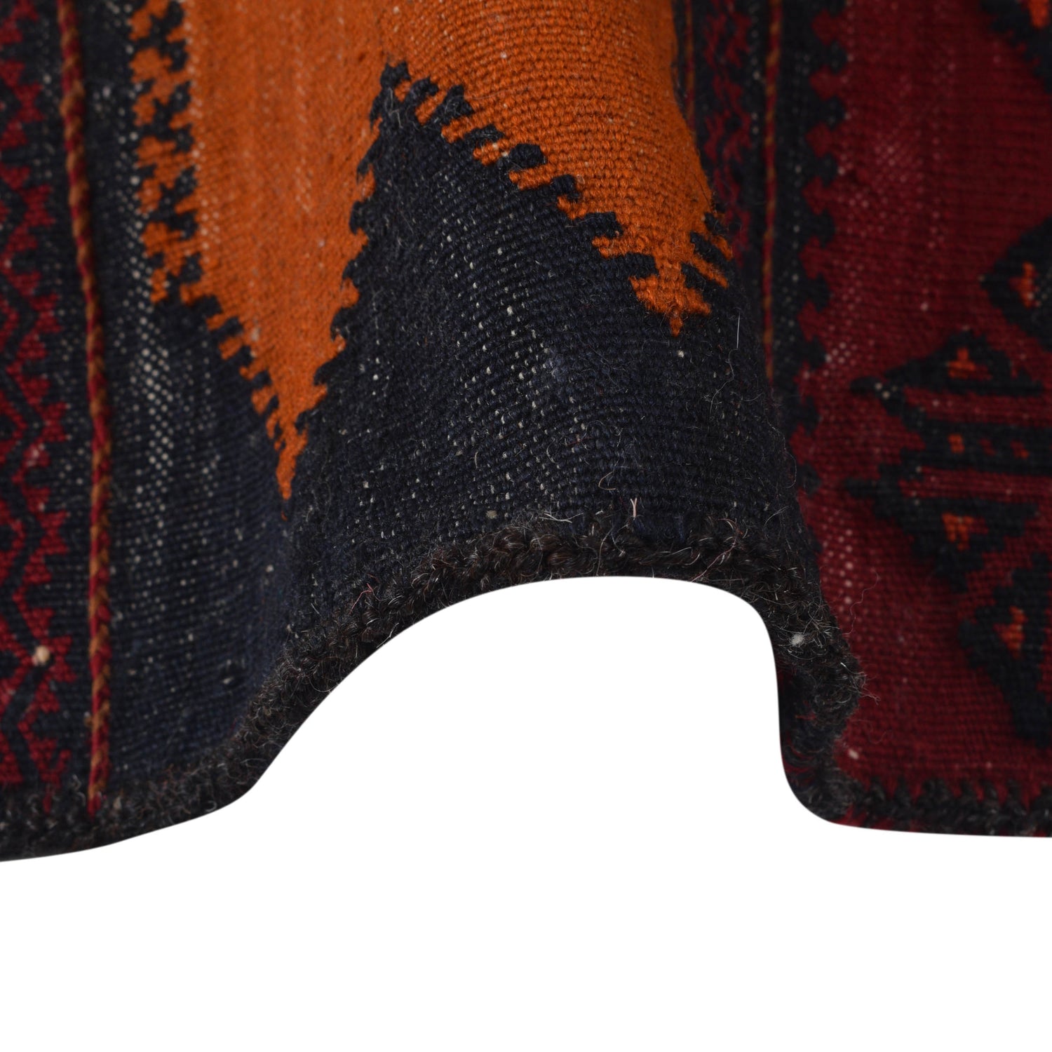 Hand Knotted Table Sheet Dhurrie Runner 2' 1" x 5' 10" (ft) - No. R25338