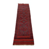 Red Mashwani Short Runner 1' 9 x 8' 7 (ft) - No.R25340