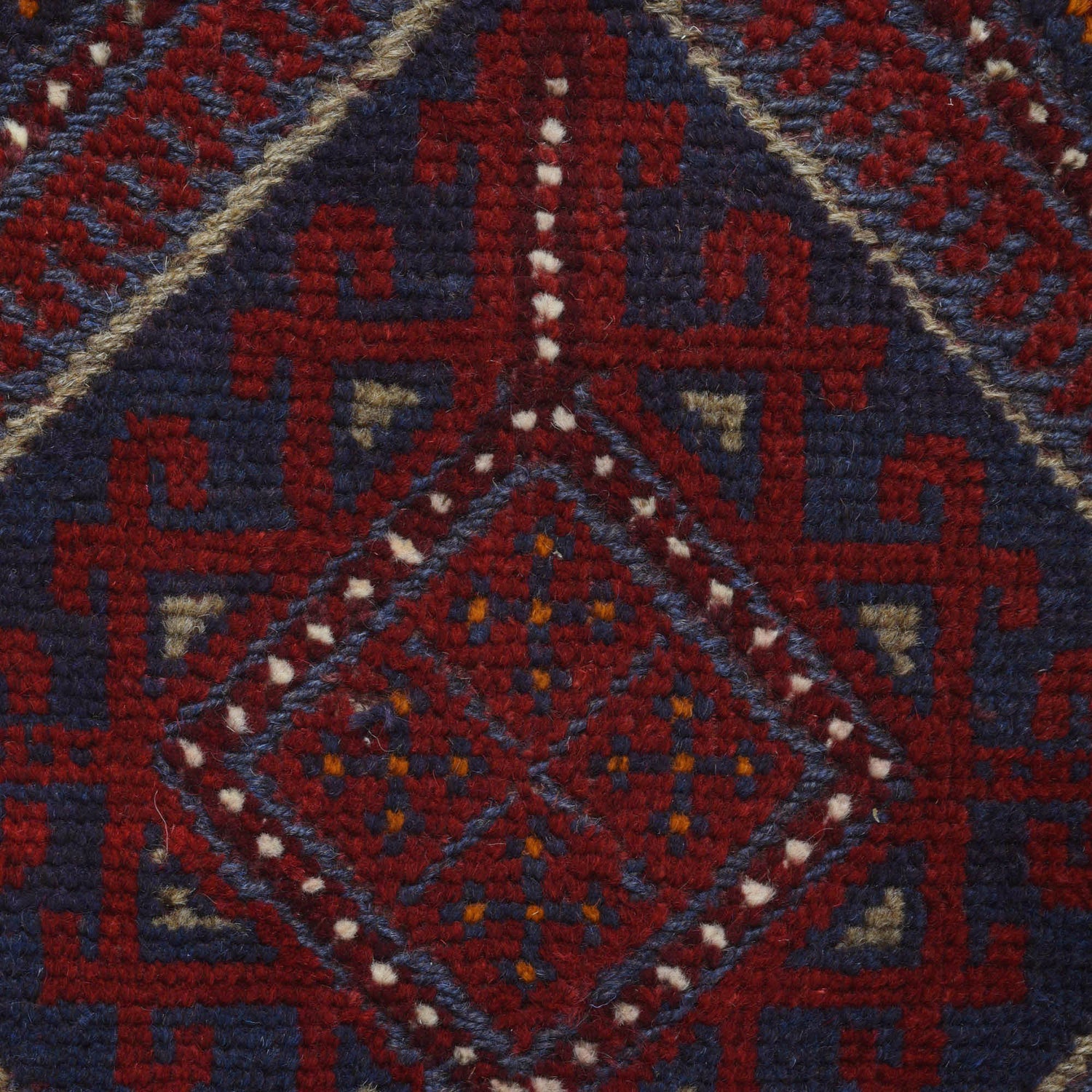 Red Mashwani Short Runner 2' 0 x 9' 2 (ft) - No.G25341