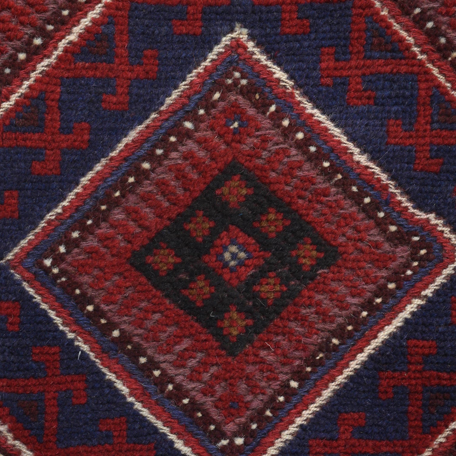 Red Mashwani Short Runner 2' 0 x 8' 2 (ft) - No.G25342